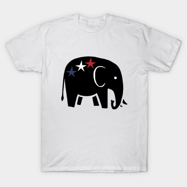 Republican Elephant Trump 2020 T-Shirt by 9 Turtles Project